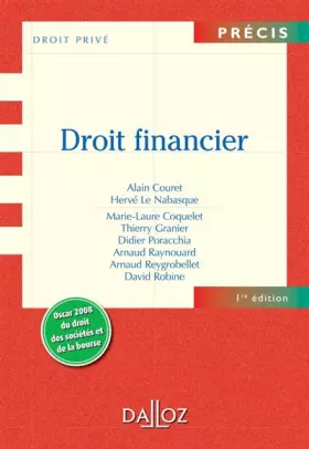 Couverture du produit · Droit financier