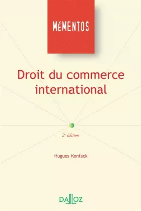 Couverture du produit · Droit du commerce international