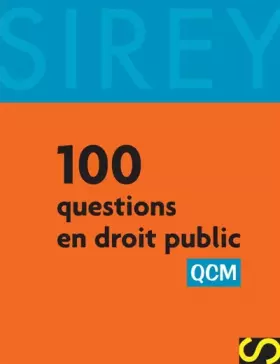 Couverture du produit · 100 Questions en droit public