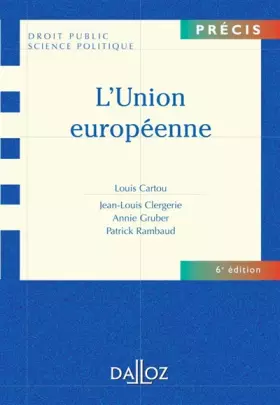 Couverture du produit · L'Union européenne