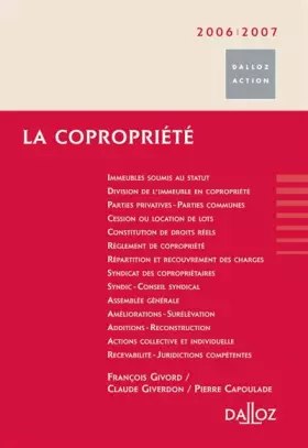 Couverture du produit · La copropriété : 6e édition