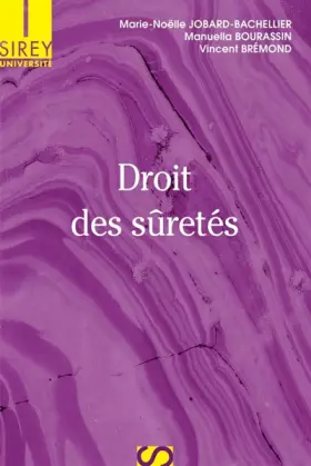 Couverture du produit · Droit des sûretés