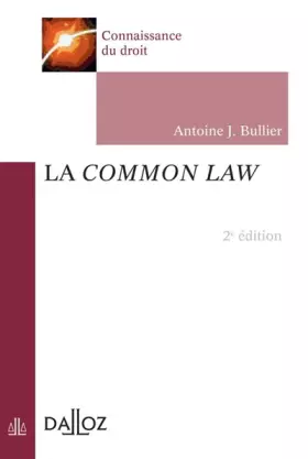 Couverture du produit · La common law