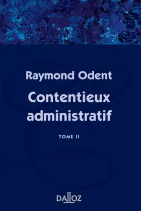 Couverture du produit · Contentieux administratif - Tome 2 (2)