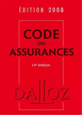 Couverture du produit · Code des assurances