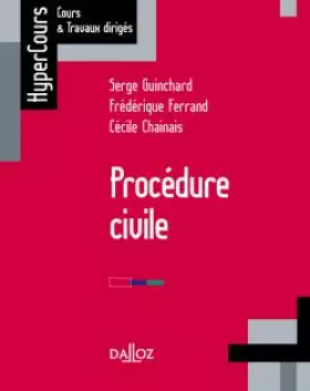 Couverture du produit · Procédure civile