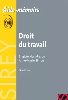 Couverture du produit · Droit du travail