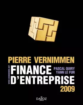 Couverture du produit · Finance d'Entreprise 2009 - 7e ed.