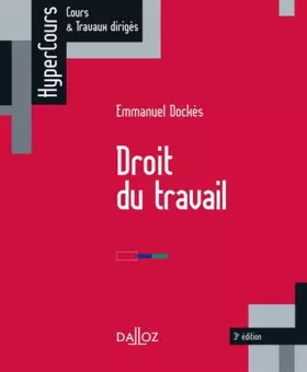 Couverture du produit · Droit du travail