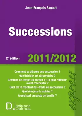 Couverture du produit · Successions 2011/2012 - 2e éd.: Delmas Express