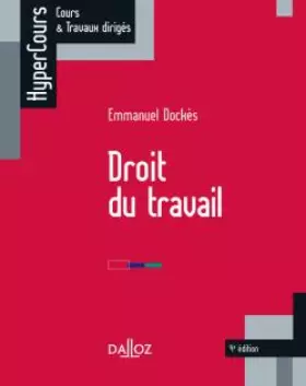 Couverture du produit · Droit du travail
