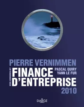 Couverture du produit · Finance d'entreprises 2010