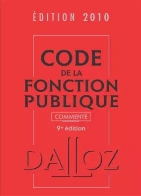 Couverture du produit · Code fonction publique commenté