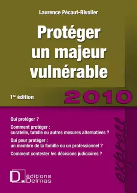 Couverture du produit · Protéger un majeur vulnérable