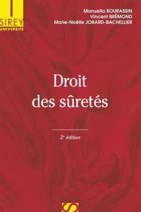 Couverture du produit · Droit des sûretés