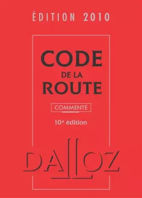 Couverture du produit · Code de la Route 2010