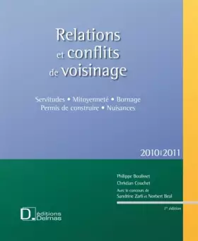 Couverture du produit · Relations et conflits de voisinage