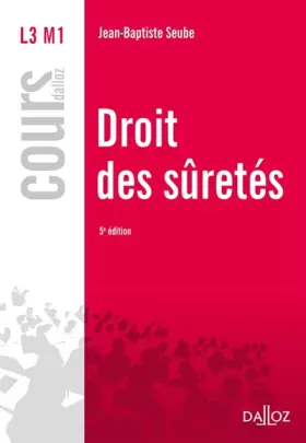 Couverture du produit · Droit des sûretés