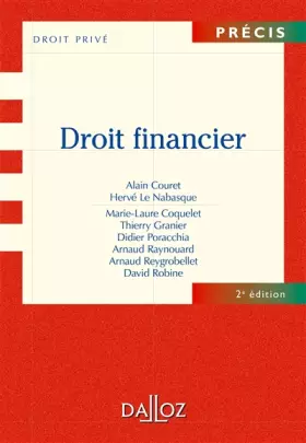 Couverture du produit · Droit financier - 2e éd.: Précis