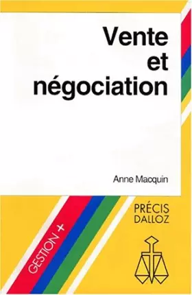 Couverture du produit · Vente et négociation