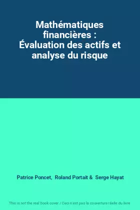 Couverture du produit · Mathématiques financières : Évaluation des actifs et analyse du risque