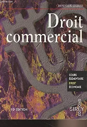 Couverture du produit · Droit commercial