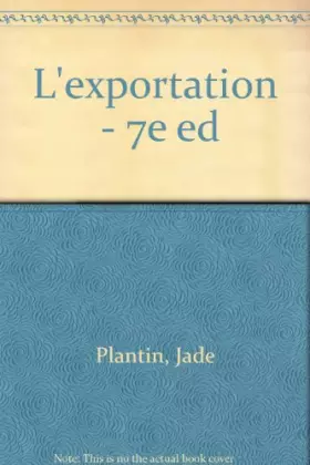 Couverture du produit · L'EXPORTATION. 7ème édition