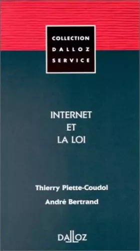 Couverture du produit · Internet et la loi