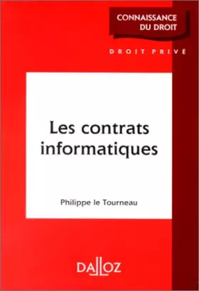 Couverture du produit · Les contrats informatiques