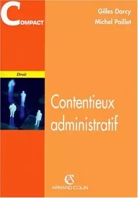 Couverture du produit · Contentieux administratif