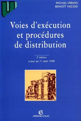 Couverture du produit · Voies d'execution et procédures de distribution 2e ed.