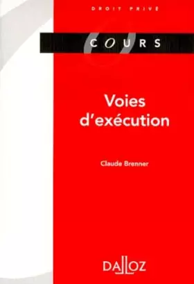 Couverture du produit · Voies D'Execution. Edition 1998