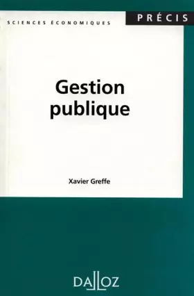 Couverture du produit · Gestion publique, 1re édition