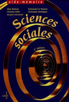 Couverture du produit · Sciences sociales, 2e édition
