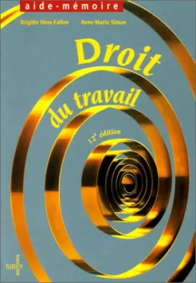 Couverture du produit · Droit du travail, 12e édition