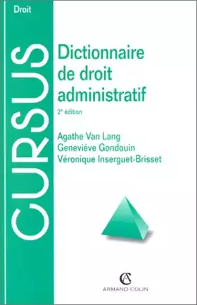 Couverture du produit · Cursus. Droit