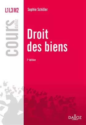 Couverture du produit · Droit des biens - 7e éd.