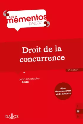 Couverture du produit · Droit de la concurrence