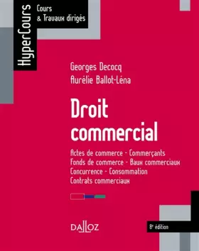 Couverture du produit · Droit commercial