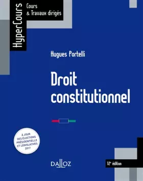 Couverture du produit · Droit constitutionnel - 12e éd.