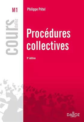 Couverture du produit · Procédures collectives