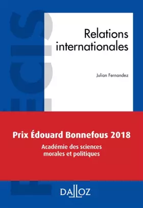 Couverture du produit · Relations internationales