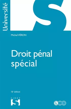 Couverture du produit · Droit pénal spécial - 16e éd.