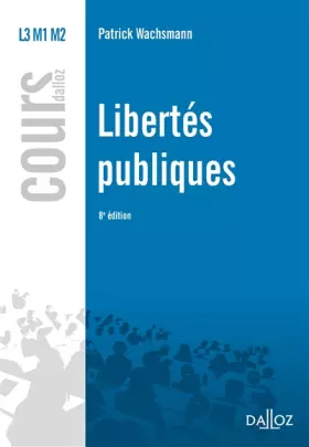 Couverture du produit · Libertés publiques