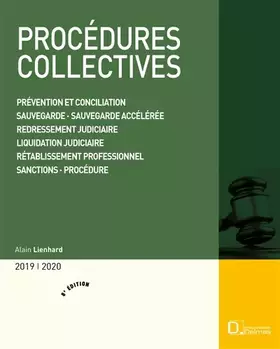 Couverture du produit · Procédures collectives