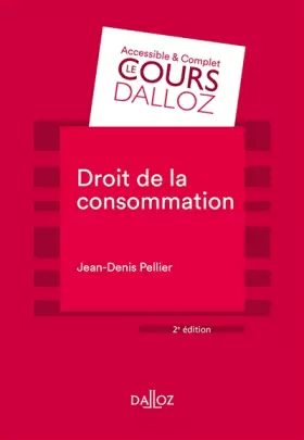 Couverture du produit · Droit de la consommation