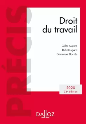 Couverture du produit · Droit du travail
