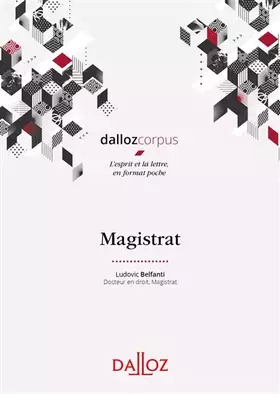 Couverture du produit · Magistrat