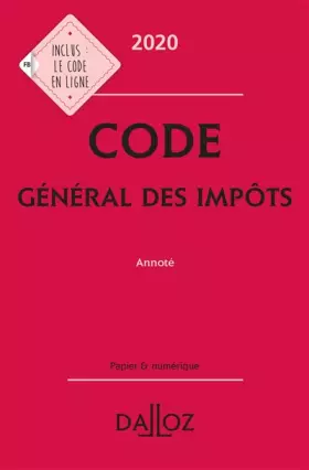 Couverture du produit · Code général des impôts: Annoté