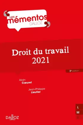 Couverture du produit · Droit du travail